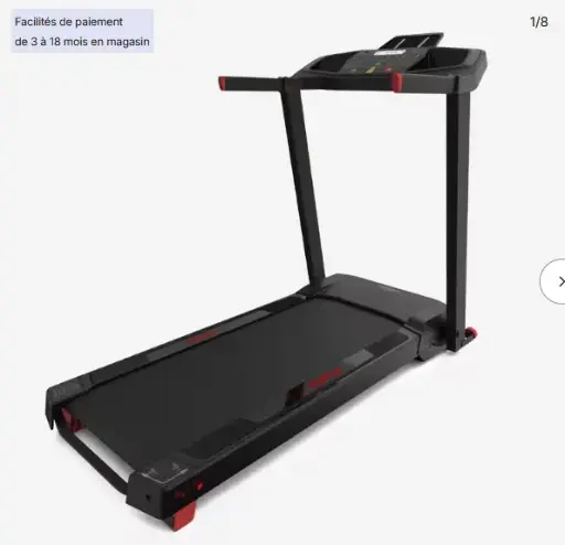 [8607158] Tapis de course RUN100E, Compact et Connecté 